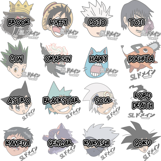 SL DOMAIN STICKER PACK