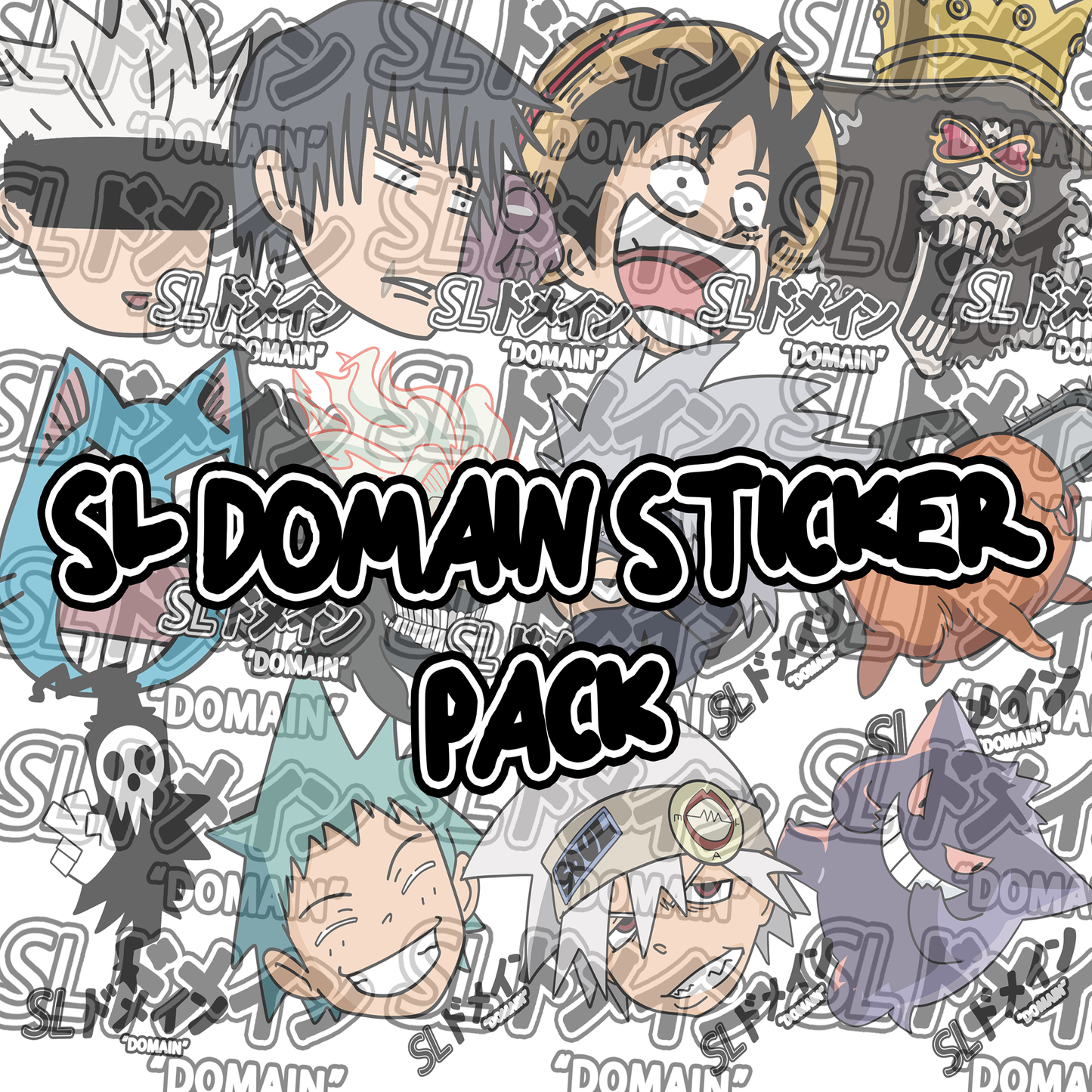 SL DOMAIN STICKER PACK