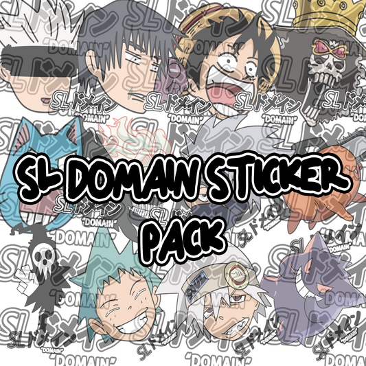 SL DOMAIN STICKER PACK